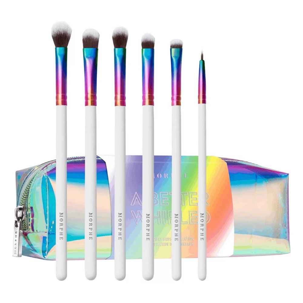 Morphe A Better Whirled Makeup Brush Collection with Bag
